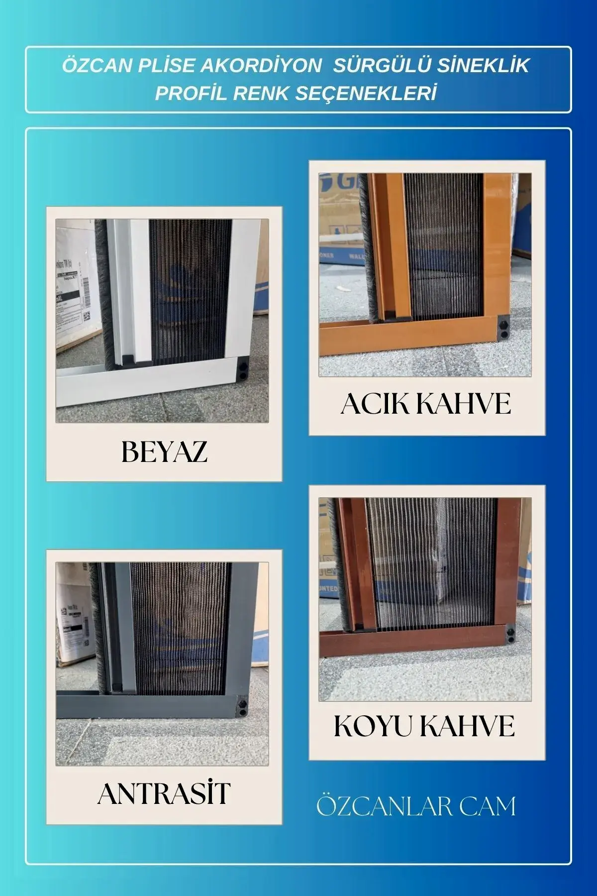 sineklik profil renkleri